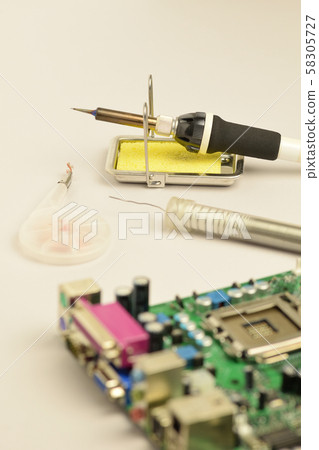 Soldering iron and computer board 58305727