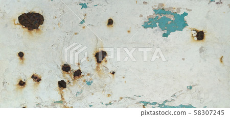 Old and rusty painted metal textured background Old and rusty painted metal textured background 58307245