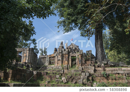 CAMBODIA BATTAMBANG WAT EK PHNOM TEMPLE CAMBODIA BATTAMBANG WAT EK PHNOM TEMPLE 58308898