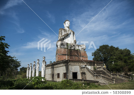 CAMBODIA BATTAMBANG WAT EK PHNOM TEMPLE 58308899