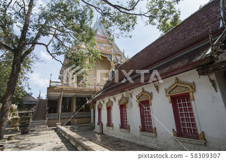THAILAND CHANTHABURI WAT CHANTANARAM TEMLE THAILAND CHANTHABURI WAT CHANTANARAM TEMLE 58309307