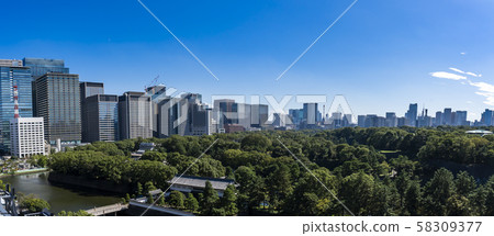 [Urban scenery] Marunouchi Panorama 58309377