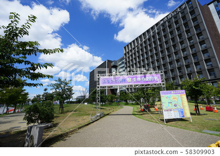 Katsushika Niijuku Mirai Park <Kanamachi, Katsushika-ku, Tokyo, September 2019> Katsushika Niijuku Mirai Park <Kanamachi, Katsushika-ku, Tokyo, September 2019> 58309903
