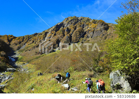Kitadake Buttress Autumn Leaves Kitadake Buttress Autumn Leaves 58310686