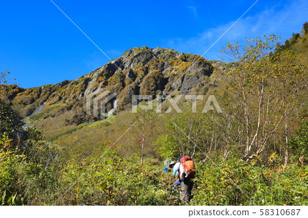 Kitadake Buttress Autumn Leaves Kitadake Buttress Autumn Leaves 58310687