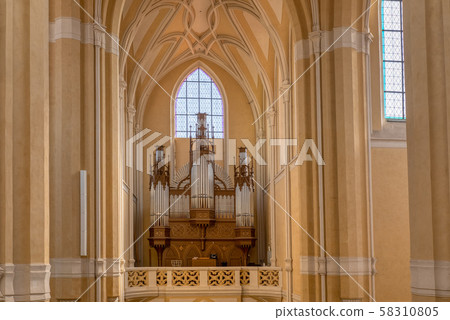 Cathedral interior Kutna Hora. Czech Republic 58310805