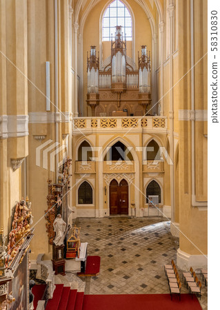 Cathedral interior Kutna Hora. Czech Republic Cathedral interior Kutna Hora. Czech Republic 58310830