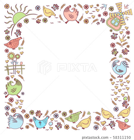 Bird vector yard-05 58311150
