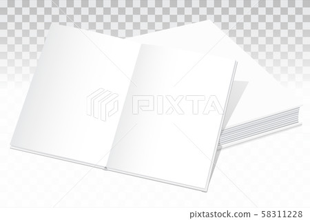 mockup books vector 58311228