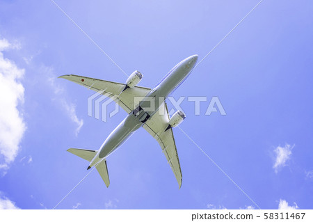 飛機起飛波音787 58311467