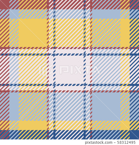 Plaid or tartan vector is background or texture in 58312495
