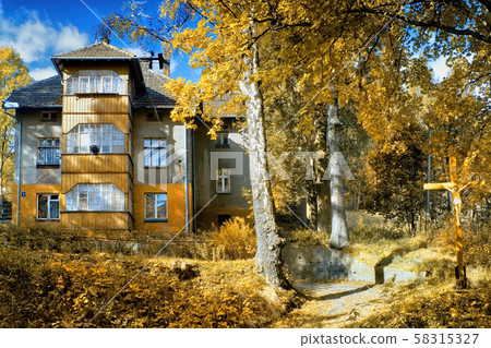 Beautiful landscape in Southern Poland near Klodzko 58315327