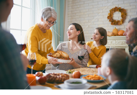 Happy Thanksgiving Day Happy Thanksgiving Day 58317081