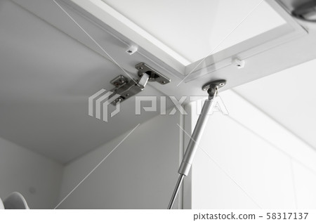 Chromic cabinet swing door hinge and door pump, build in furniture fittings hardware for wardrobe 58317137