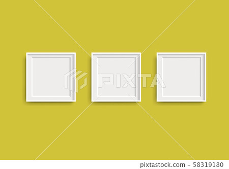 Photo Picture Frames With Lime Background Photo Picture Frames With Lime Background 58319180