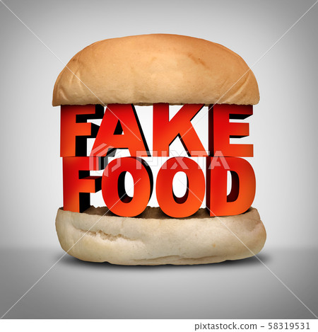 Fake Food Concept 58319531