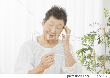 Senior female physical condition Senior female physical condition 58322987