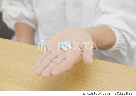 Female Elderly Medicine No Face Female Elderly Medicine No Face 58322988