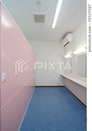 Women's locker room 58323567