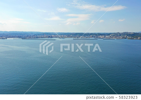 Kinko Bay and Kagoshima city area seen from Sakurajima Kinko Bay and Kagoshima city area seen from Sakurajima 58323923