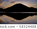 Takaragaike evening view 58324488