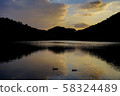 Takaragaike evening view 58324489
