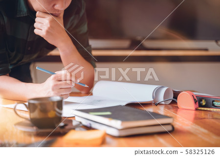 Architect Engineer design working planning project Architect Engineer design working planning project 58325126