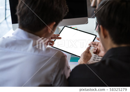 Cropped shot of young startup ux ui designers 58325279
