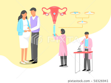 Medical science concept, health care and examination for various diseases illustration 006 58326941