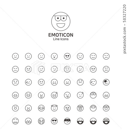 Modern thin line flat design icons set for website and app design 046 Modern thin line flat design icons set for website and app design 046 58327220