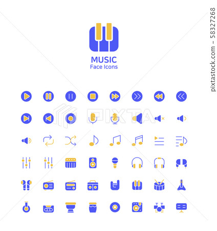 Modern thin line flat design icons set for website and app design 040 Modern thin line flat design icons set for website and app design 040 58327268