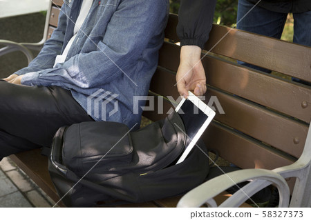 Criminal concept photo, Male Thief in Black Mask 105 Criminal concept photo, Male Thief in Black Mask 105 58327373