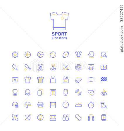 Modern thin line flat design icons set for website and app design 026 Modern thin line flat design icons set for website and app design 026 58327433
