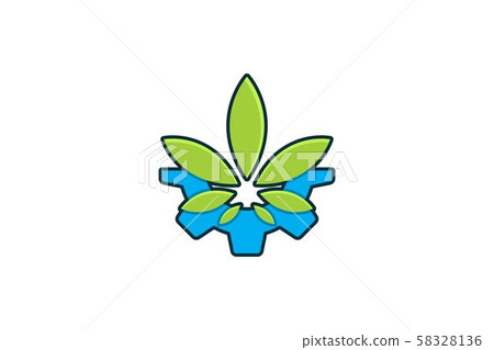 gear and cannabis leaf logo Designs Inspiration gear and cannabis leaf logo Designs Inspiration 58328136