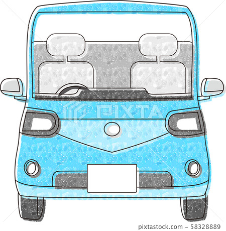 手繪風車圖 58328889