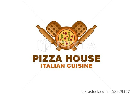 Pizza Wood plate, Rolling Pin Logo Designs Pizza Wood plate, Rolling Pin Logo Designs 58329307