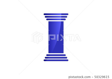 pillar, law firm logo inspiration isolated on pillar, law firm logo inspiration isolated on 58329615