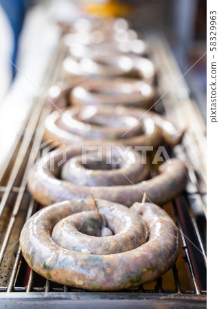 Sai Aua-northern thai spicy sausage Sai Aua-northern thai spicy sausage 58329963