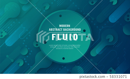 Modern abstract background in liquid and fluid - Stock Illustration ...