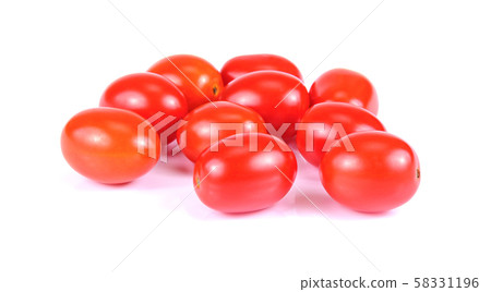 fresh cherry tomato isolated on white background 58331196