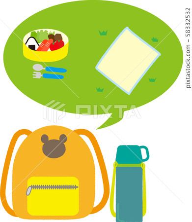 Excursion belongings 58332532