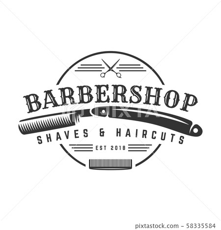 Free custom printable barbershop logo templates