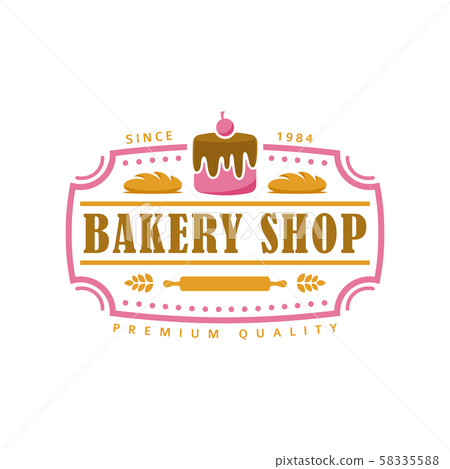 Bakery logo template, vector illustration. Bakery Bakery logo template, vector illustration. Bakery 58335588