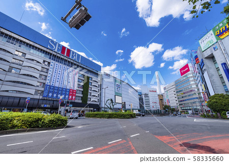 Scenery of Ikebukuro Station East Exit 58335660