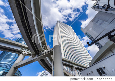 池袋陽光60大廈和高速公路 池袋陽光60大廈和高速公路 58335667