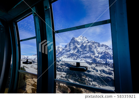 Titlis mountain in summer, Switzerland 58335921