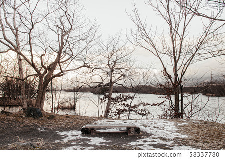 Onuma Koen Quasi -National park in peaceful cold 58337780