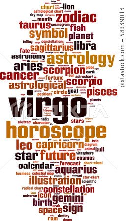 Virgo word cloud 58339013