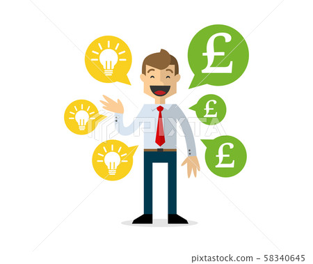 Ready to use website illustration or print 58340645
