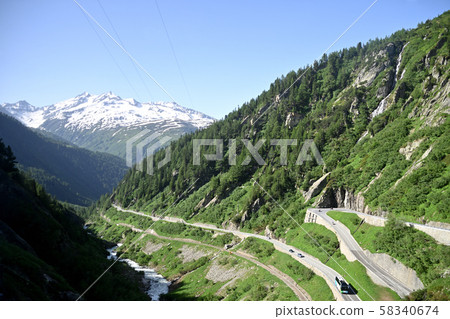 Road to Furuka Pass 58340674